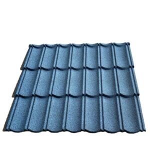 Colored stone coated metal roof tiles multi-color options factory wholesale