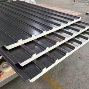 Polyurethane PU sandwich panel for roof insulation factory stock