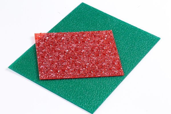 polycarbonate-embossed-sheet-factory-production - Polycarbonate diamond textured sheets manufacturing plant Yansen