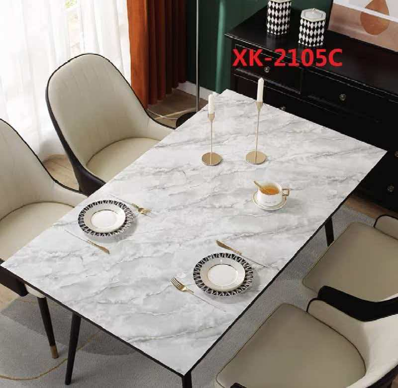 Waterproof & Oil-proof PVC Table Protector - Easy Clean PVC Table Cloth for Restaurants & Hotels